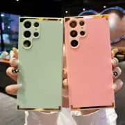 For Samsung Galaxy S22 Ultra S21 S20 FE A53 A52 A13 Matte Hybrid PC Case Cover