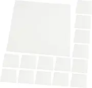 Toyvian Bird Cage Mats 100pcs Parrot Cage Liner Thick Paper Pad Bird Bedding Easy to Use