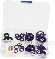 GARVALON Assortment Kit Car Ac Rubber Sealing for Automotive Ac Systems Lasting Performance