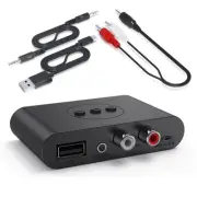Bluetooth 5.3 Audio Receiver NFC USB U Disk 3.5mm AUX USB Stereo Music 1993