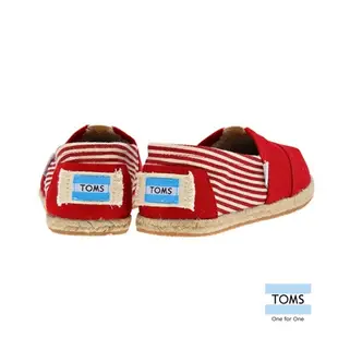 TOMS 經典學院懶人鞋 男款 001019A09 UNRED（紅）