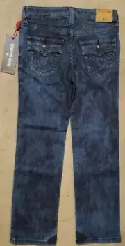 NWT True Religion Boys Geno Single End Jeans, Size 6