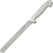 Hygiplas Bread Knife, 8 Inch Size, White