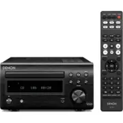 DENON RCD-M41-K Black CD Receiver System M Series‎ 30.9 cm x 21 cm x 11.5 cm 4kg