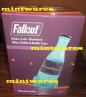 Fallout Nuka Cola Quantum Glass Rocket Bottle & 10 Bottle Caps Replica NEW