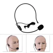 Mini Wired 3.5mm Head-mounted Microfone For Voice Amplifier Noise Reduction Mic
