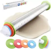 Stainless Steel Adjustable Rolling Pin