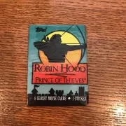 1 unopened packs 1991 Topps Robin Hood Prince of Thieves Collector Trading Cards