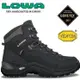 Lowa 寬楦登山鞋/中筒防水健行鞋 Renegade GTX Mid wide男 LW310968 0998 深灰/黑