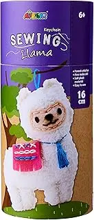 Avenir CH1631 Sewing Key Chain Llama, Multicolor