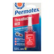 Permatex Permanent Strength Threadlocker Red 10ml 26210