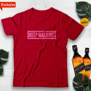 Keep WALKING Johnnie Walker 商品 T 恤襯衫 DISTRO 商品