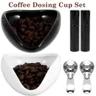 Coffee Bean Dosing Cup Kit with Spray Bottle and Spoon Ceramic Dosing KoYBK