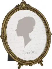 Luxury Vintage Picture Frame 8X10 Inch, Oval Antique Style