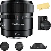 YONGNUO YN11MM F1.8S Lens 11mm F1.8 Large Aperture Fixed Prime Lens Auto Focus APS-C Frame Ultra Wide Angle Lens for Sony E Mount Mirrorless Cameras