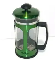 Mr Coffee Glass Coffee Press Daily Size 1.2qt 30 Ounce (Green)