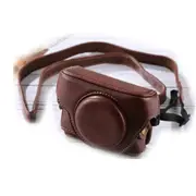 Retro Style PU Leather Camera Case Bag with Strap for Sony RX100 M3 / M4 / M5