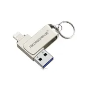 USB Flash Drive USB Pendrive for iPhone Xs Max X 8 7 6 iPad 128 GB Memory Stick USB Key Lightning Pen drive