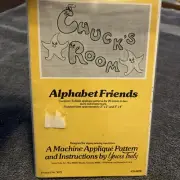 Yours Truly Machine Applique Pattern "Alphabet Friends" #3071 UNCUT 1978