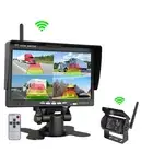 Digital Wireless 7" BSD Monitor Reversing Camera 12/24V For Caravan Truck Camper