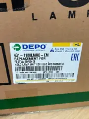DEPO HEADLIGHT LEFT S/S PASSENGER FORD FIESTA 2008-2017 431-1188LMLD-EM HL1