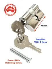 Security Screen Door Lock Cylinder For Whitco W892117-5 Disc Cylinder-Free Post