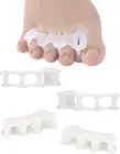 2 Pair Bunion Toe Separators Toe Spacers for Feet Women Men to Correct Their Toe