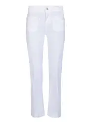 Liu Jo Bootcut Cropped Trousers 25,27 White