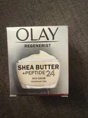 Olay Regenerist Moisturizer with Shea Butter, Fragrance-Free, 1.7 oz