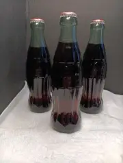 3 TM Reregisted 1923 Embossed Coke Bottles NY. Hauppauge, Brooklyn, Forest Park