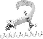 Abaodam 9pcs Heavy-Duty Truss Clamp: Aluminum Lighting Mount for Stage Spotlights & Moving Head Fixtures - Universal Hook for Dj Projector