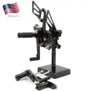 For CBR1000RR 2008 2009-2015 2016 CNC Rearset Footpeg Footrest Pedals GP Shift