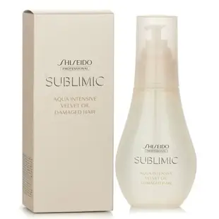 資生堂 Shiseido - Sublimic Aqua Intensive Velvet 髮油(受損髮質)