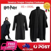 Harry Potter Professor Severus Snape Cosplay Costume Hogwarts Outfit Halloween