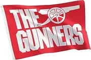 Desert Cactus Arsenal FC 100% Polyester Indoor Outdoor 3x5 feet Banner Gunners Football Soccer (Flag J)