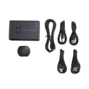 4 Port -Compatible KVM Switch 4K USB KVM Switcher 4 in 1 Out Hot Share USB3408