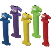 Multipet Loofa Ruff 6 In. Latex Squeaky Dog Toy MP61035 Multipet MP61035