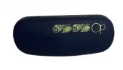 NEW Op - Ocean Pacific Blue Hard Clamshell Eyeglasses Case