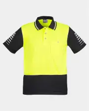 Syzmik Hi Vis Zone Short Sleeve Polo