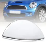 Left Headlight Washer Cover Cap Chrome For Mini R55 R56 R57 Driver Cooper 08-14 (for: Mini)