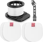 IZ201UK Vacuum Filter Replacement for Shark Cordless Stick Vacuum Cleaner IZ202UK, IZ202UKT, IZ203UKRD, IZ252UK, IZ252UKT, IZ201UKT, IZ251UK, IZ251UKT, IZ103UKGB, IZ380UKT (IZ201UK(1+2))