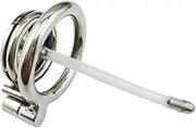 Metal Chastity Lock Beginner Cock Cage To Prevent Erection Male Masturbation Chastity Device Chastity Cage Lock Sex Toys With Soft Hollow Urethral Catheter