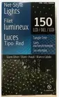 Net-Style Lights Tangle Free 150 Count LED Warm White - NIB