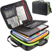 Atrisec Fireproof Document Bag with Lock (17 x 11.8 x 5 inch), Fireproof Bag ...