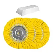 Airway Buffing Wheel Kit 8 Inch Polishing Wheel Diameter 5/8" in Arbor Hard