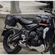 凱旋660馬鞍箱包支架 適用於 凱旋 660改裝帆布馬鞍包 Triumph Trident 660 腳踏Trident