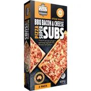 Della Rosa BBQ Bacon & Cheese Pizza Subs 2 pack