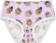 [Caihoyu] Girls' Cotton Briefs Girls' Hipster Triangle Panties Organic Underwear for Girls in Sizes 2T,3T, 4T, 5T, 6Y and 8Y