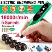 Electric Micro Engraver Pen Engraving Tool Kit Mini DIY Metal Glass Ceramic Wood