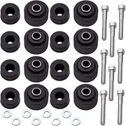 Body Mount Rubber Cushion Bolts Kit For Holden HQ HJ HX HZ Sedan Wagon Coupe